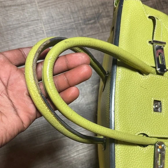 Hermes Birkin Bag 35 Light Green - Picture 17 of 17